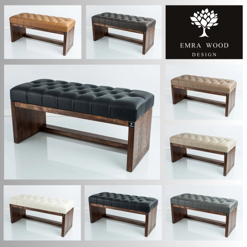 MODEL LPP-7  ŁAWECZKI PIKOWANE Z EKO-SKÓRY