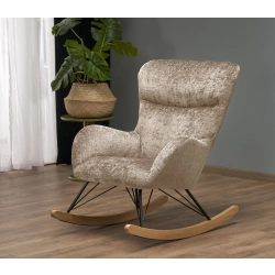 Fotel Uszak Bujany  BEŻOWY