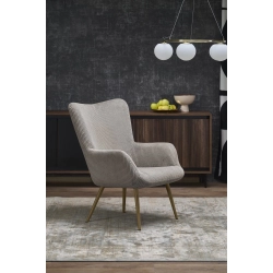 Fotel WYPOCZYNKOWY JASNY POPIEL