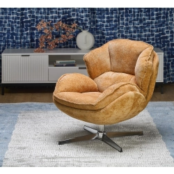 Fotel WYPOCZYNKOWY MUSZTARDOWY