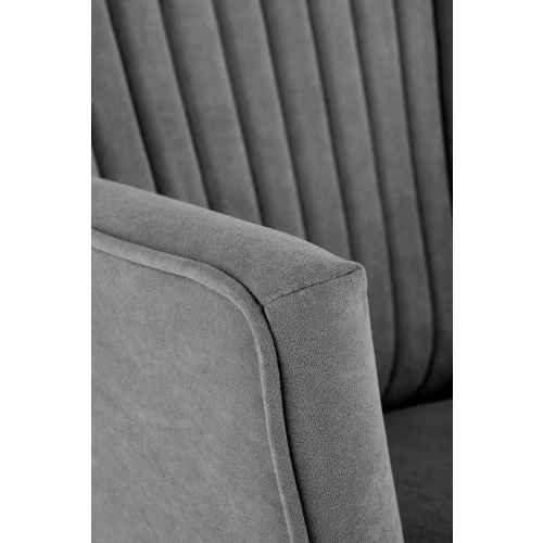 Fotel WYPOCZYNKOWY POPIELATY / SZARY