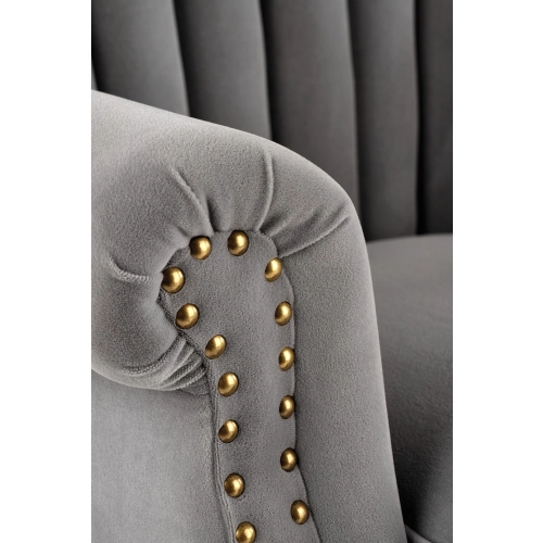 Fotel WYPOCZYNKOWY POPIELATY / SZARY