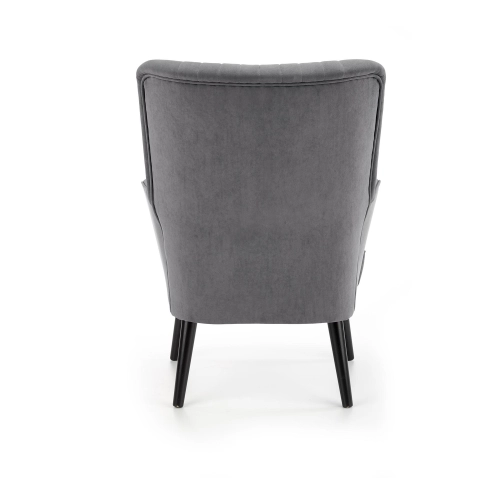 Fotel WYPOCZYNKOWY POPIELATY / SZARY