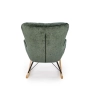 Fotel Uszak Bujany  Zielony