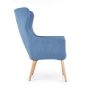 Fotel WYPOCZYNKOWY NIEBIESKI