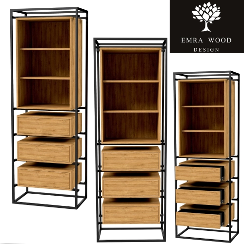 Witryna Z Drewna Litego Dębowego