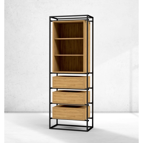 Witryna Z Drewna Litego Dębowego