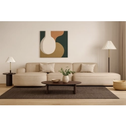 Olio Tradizione Narożnik wypoczynkowy w kształcie litery L Tkanina Raven 30