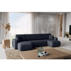 Oreo U Narożnik wypoczynkowy  Komfortowy narożnik wypoczynkowy z funkcją spania i pojemnikiem na pościel Tkanina Legacy 13