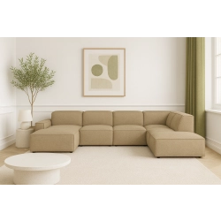 Olio Riserva Narożnik wypoczynkowy w kształcie litery U Tkanina Raven 34