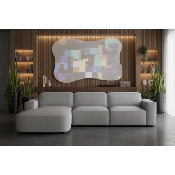 Olio Selezione Sofa w kształcie litery L Tkanina Raven 7