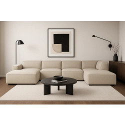 Olio Riserva Narożnik wypoczynkowy w kształcie litery U Tkanina Raven 24