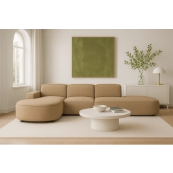 Olio Tradizione Narożnik wypoczynkowy w kształcie litery L Tkanina Raven 34