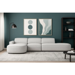 Olio Tradizione Narożnik wypoczynkowy w kształcie litery L Tkanina Raven 6