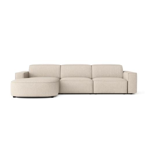 Olio Selezione Sofa w kształcie litery L Tkanina Raven 24