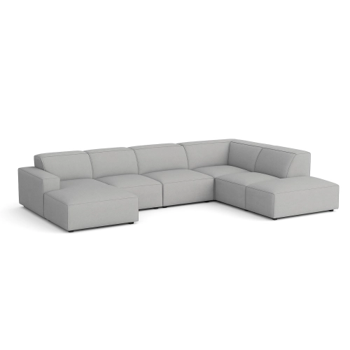 Olio Riserva Narożnik wypoczynkowy w kształcie litery U Tkanina Raven 7