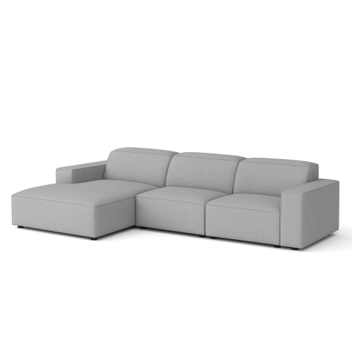 Olio Origine Narożnik do salonu w kształcie litery L Tkanina Raven 7