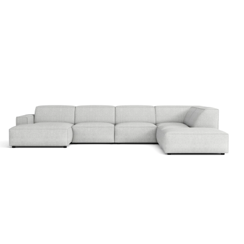 Olio Riserva Narożnik wypoczynkowy w kształcie litery U Tkanina Raven 6