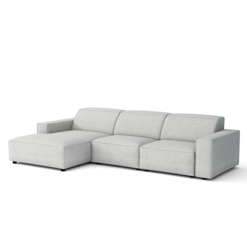 Olio Origine Narożnik do salonu w kształcie litery L Tkanina Raven 6