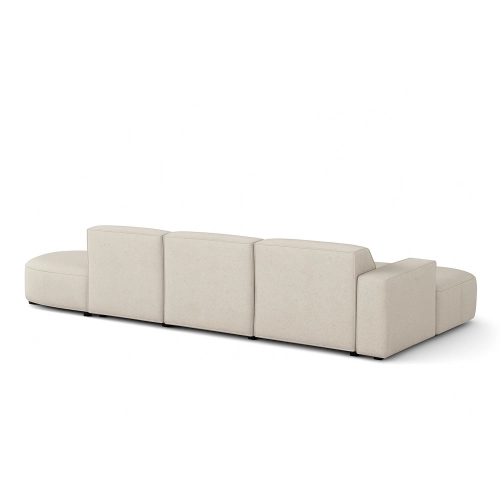 Olio Tradizione Narożnik wypoczynkowy w kształcie litery L Tkanina Raven 24