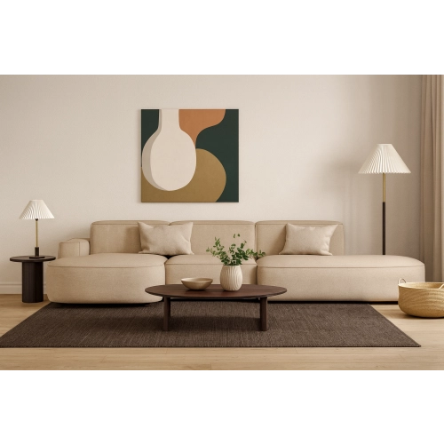 Olio Tradizione Narożnik wypoczynkowy w kształcie litery L Tkanina Raven 30