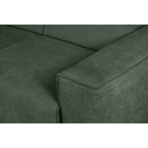 Hudson Nowoczesny narożnik wypoczynkowy z funkcją spania Tkanina Haga 74