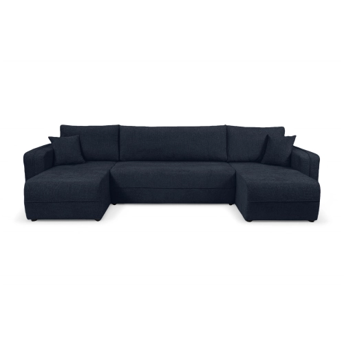 Oreo U Narożnik wypoczynkowy  Komfortowy narożnik wypoczynkowy z funkcją spania i pojemnikiem na pościel Tkanina Legacy 13