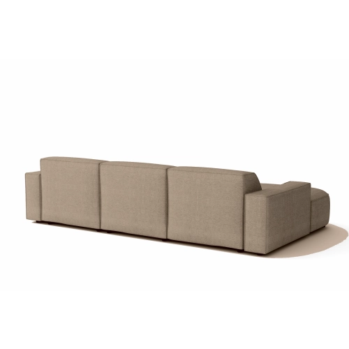 Olio Selezione Sofa w kształcie litery L Tkanina Raven 30