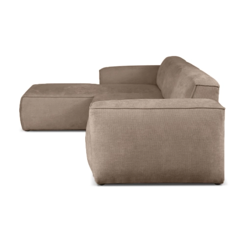 Hudson Nowoczesny narożnik wypoczynkowy z funkcją spania Tkanina Haga 39