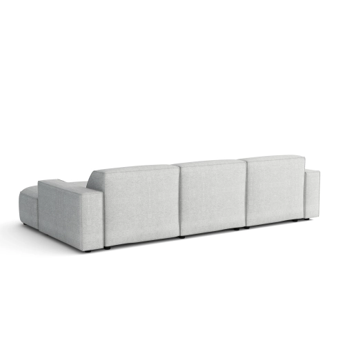 Olio Selezione Sofa w kształcie litery L Tkanina Raven 6