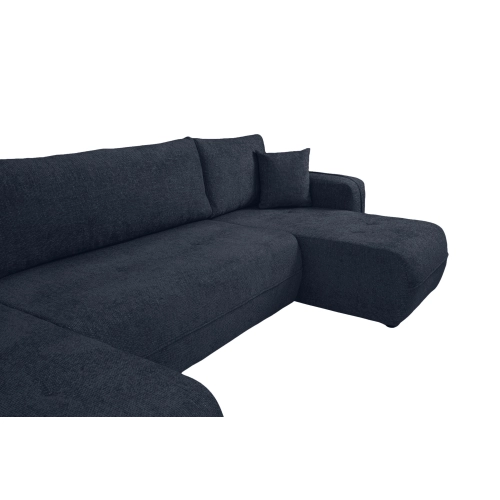 Oreo U Narożnik wypoczynkowy  Komfortowy narożnik wypoczynkowy z funkcją spania i pojemnikiem na pościel Tkanina Legacy 13