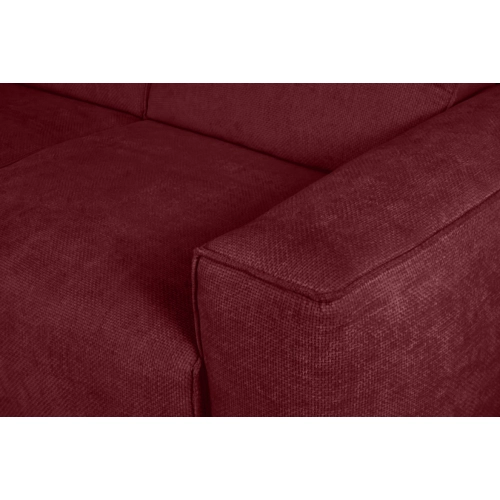 Hudson Nowoczesny narożnik wypoczynkowy z funkcją spania Tkanina Haga 59