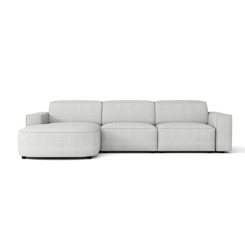 Olio Selezione Sofa w kształcie litery L Tkanina Raven 6