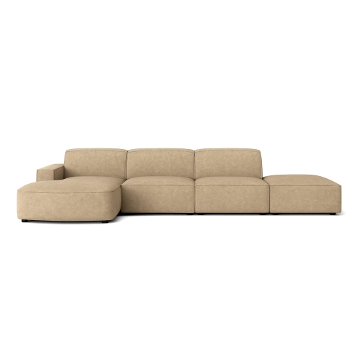 Olio Classico Komfortowy narożnik wypoczynkowy Tkanina Raven 34