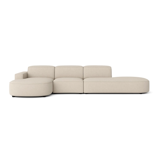 Olio Tradizione Narożnik wypoczynkowy w kształcie litery L Tkanina Raven 24