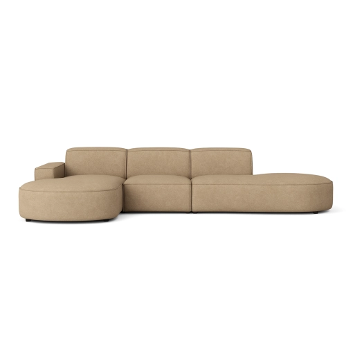 Olio Tradizione Narożnik wypoczynkowy w kształcie litery L Tkanina Raven 34