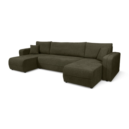 Oreo U Narożnik wypoczynkowy  Komfortowy narożnik wypoczynkowy z funkcją spania i pojemnikiem na pościel Tkanina Legacy 10