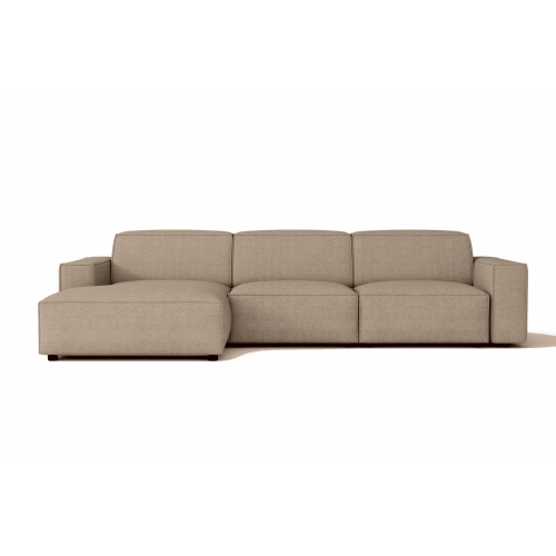 Olio Origine Narożnik do salonu w kształcie litery L Tkanina Raven 30