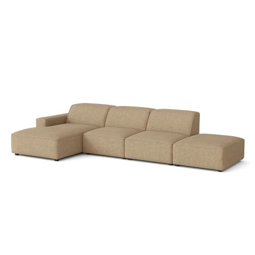 Olio Classico Komfortowy narożnik wypoczynkowy Tkanina Raven 34