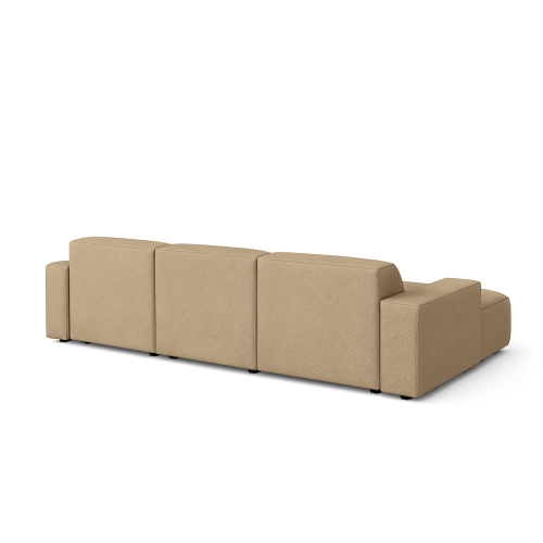 Olio Selezione Sofa w kształcie litery L Tkanina Raven 34