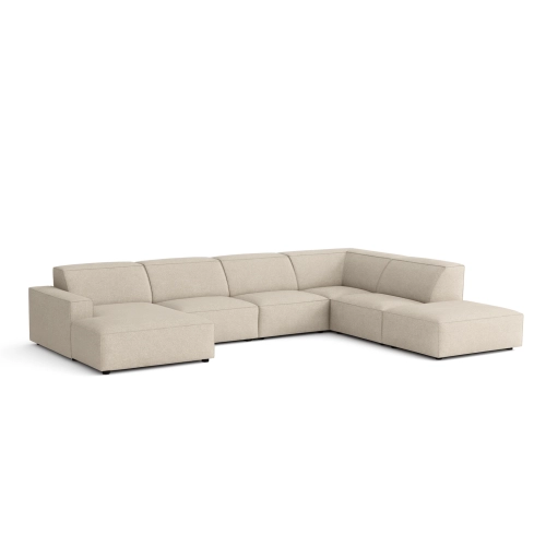 Olio Riserva Narożnik wypoczynkowy w kształcie litery U Tkanina Raven 24