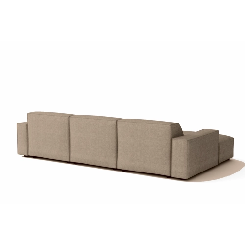 Olio Origine Narożnik do salonu w kształcie litery L Tkanina Raven 30