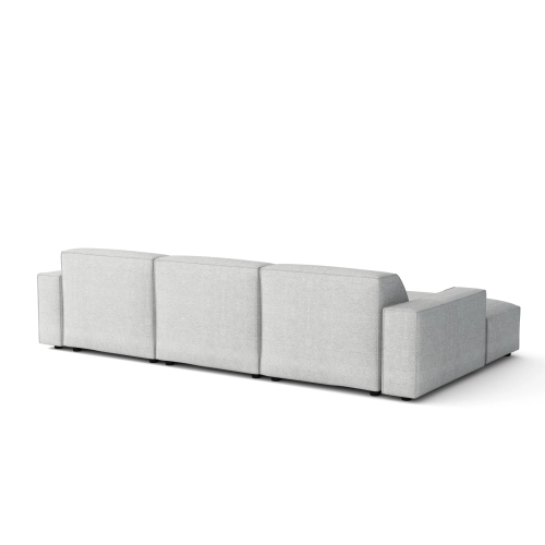 Olio Origine Narożnik do salonu w kształcie litery L Tkanina Raven 6