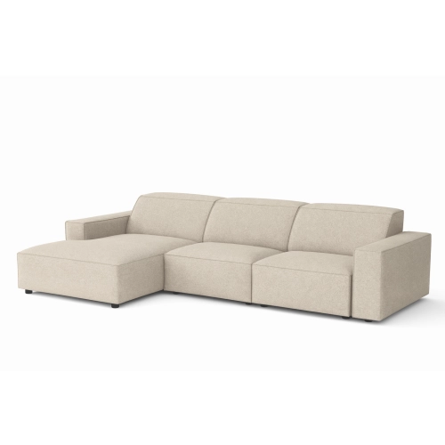 Olio Origine Narożnik do salonu w kształcie litery L Tkanina Raven 24