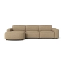 Olio Selezione Sofa w kształcie litery L Tkanina Raven 34