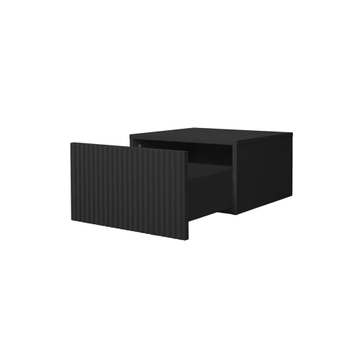 Zestaw szafek nocnych Nicole 46 cm wiszących - czarny