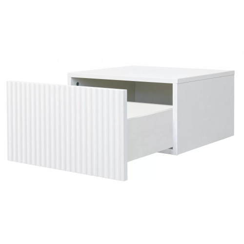 Zestaw szafek nocnych Nicole 46 cm wiszących - biały