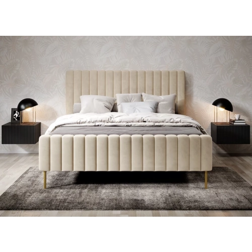 Zestaw szafek nocnych Nicole 46 cm wiszących - czarny