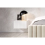 Zestaw szafek nocnych Nicole 46 cm wiszących - biały
