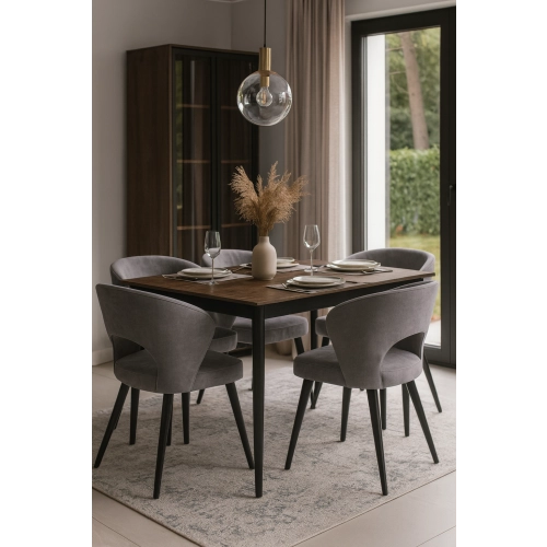 PRODUCENT Krzesło PREMIUM KR-8 Tkanina Deluxe Elephant 06